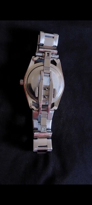 Reloj L&C Rojo y Plateado
