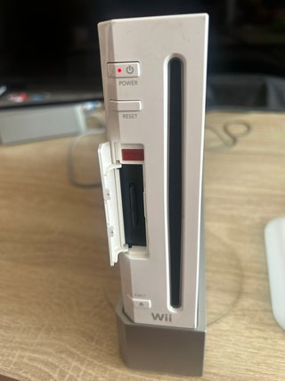 Consola Nintendo Wii Blanca con mando y nunchuck