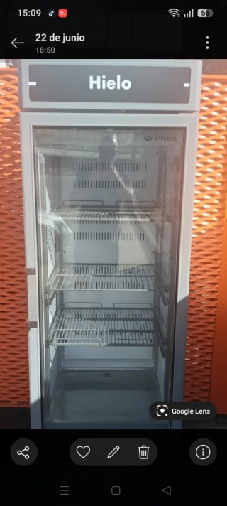 Congelatore verticale Infrico Hielo