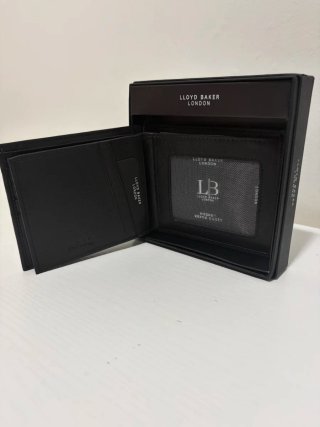Cartera Lloyd Baker Negra Hombre