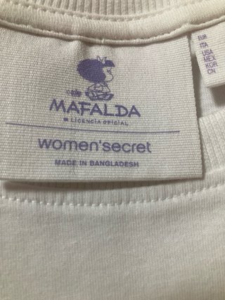 Pijama Mafalda Women'secret Talla XS