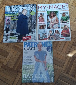 Vendo lote de revistas moda