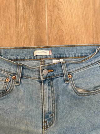 Pantalon Levi's Azul Claro Clasic Capri | Talla L