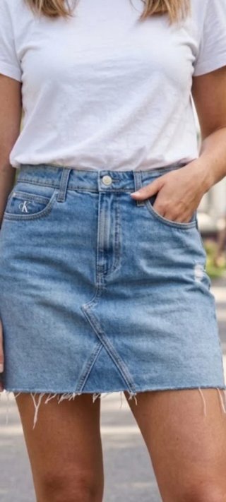 Falda Tejana Calvin Klein
