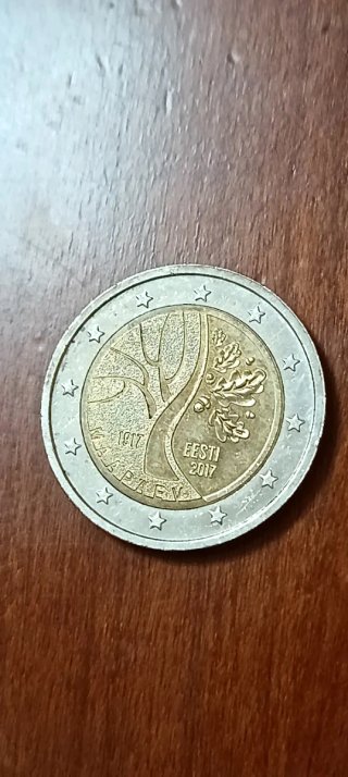 Moneta da 2 Euro Estonia 2017