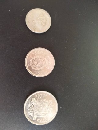 Monedas Juan Carlos I ( 05,1,5, 25, 50 y 100 PTAS)