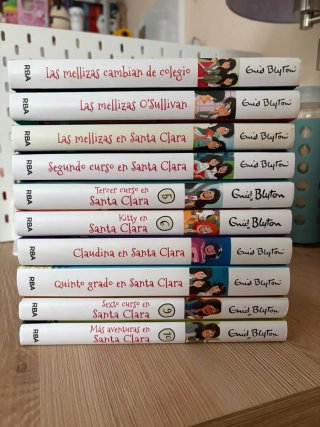 Colección de 10 libros Las mellizas O'Sullivan