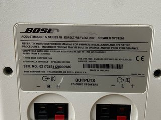 Subwoofer Bose Acoustimass 5 Serie III Beige
