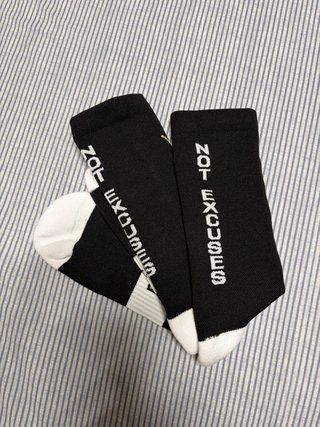 Calcetines de Deporte Negros y Blancos