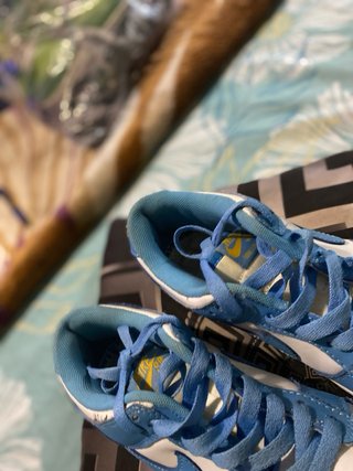 Nike Dunk Low Azzurre e Bianche taglia 41