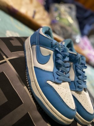 Nike Dunk Low Azzurre e Bianche taglia 41