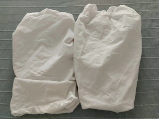Lote de 2 Cubrecolchones para Minicuna