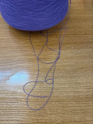 Hilo de Algodón Morado