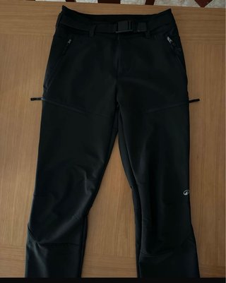 Pantalón de Montaña Negro Talla S 38