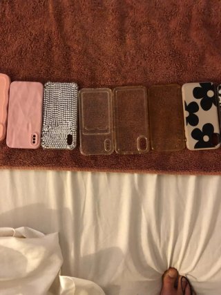 Pack de 7 Fundas para iPhone X, XS y XR