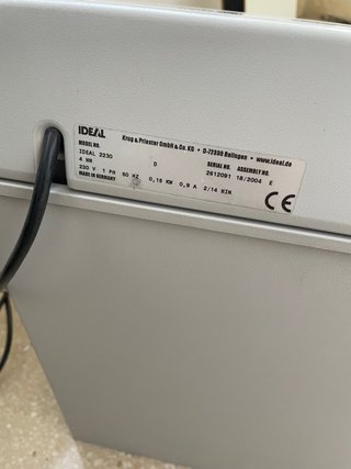 Trituradora de papel IDEAL 2230 D