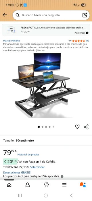 Escritorio Elevable