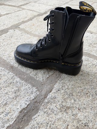 Botas Dr. Martens Plataforma Negras Nuevas