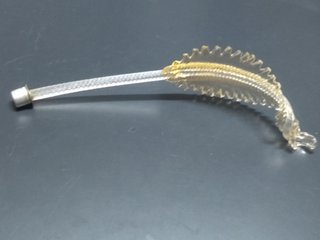 Ricambio cristallo oro per lampadario Murano