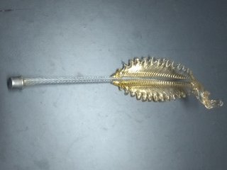 Ricambio cristallo oro per lampadario Murano