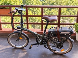 Bicicleta Eléctrica Plegable Btwin