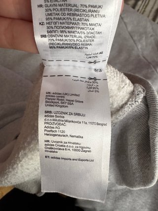 Sudadera Adidas gris