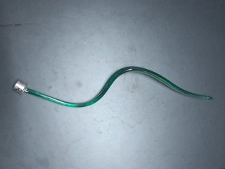 Ricambio Lampadario Vetro Murano Foglia Verde
