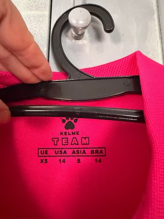 Polo Deportivo Kelme Fucsia Talla XS