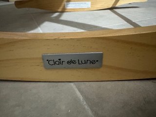 Moisés para bebé con soporte de madera