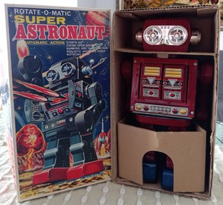 Robot Horikawa Vintage Japonés 1970 Caja Original