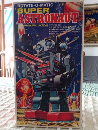 Robot Horikawa Vintage Japonés 1970 Caja Original