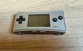 Nintendo Game Boy Micro Plata