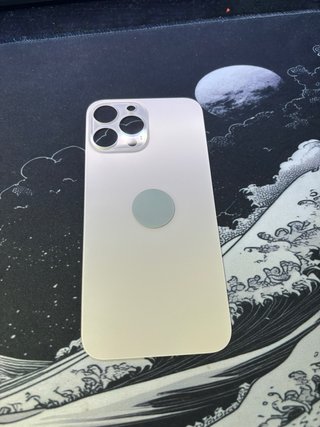 Cover posteriore iPhone 13 Pro Max dorata