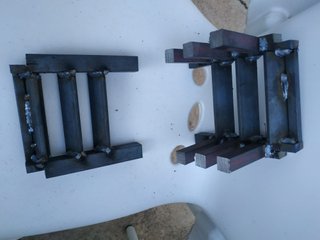 Parrillas de estufa de cascara, hueso, apta tomas