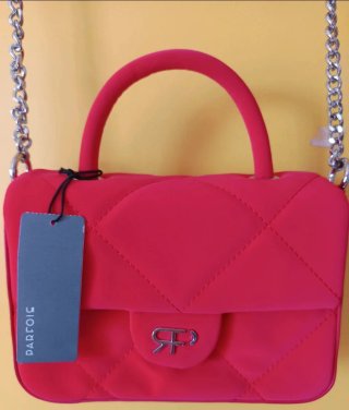 Bolso Parfois rojo pequeño
