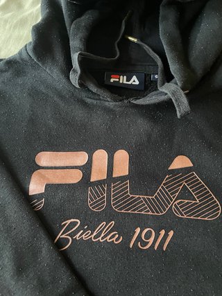 Sudadera Fila Negra Talla S