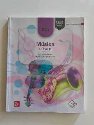 Libro Música ESO Clave B Mc Graw Hill