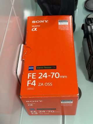 Objetivo Sony FE 24-70mm F4 ZA OSS