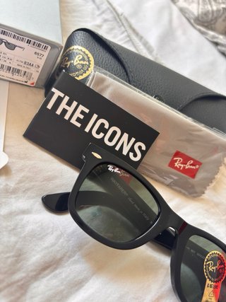 RayBan Wayfarer 2140 Talla 50 Negro