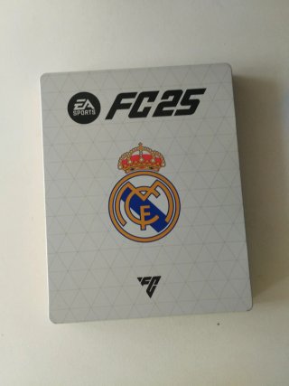 EA Sports FC 25 para PS4 con caja del real madrid