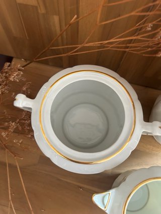 Juego de cafe porcelana francesa