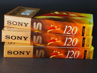 Cinta S-VHS Sony 120 min