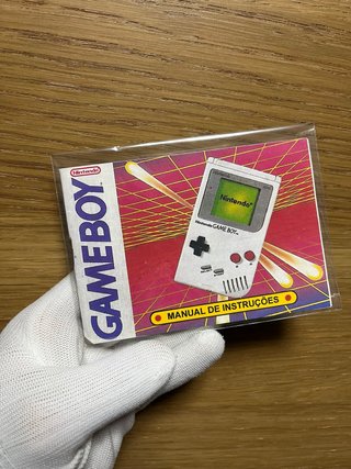 Manual Game Boy Nintendo Original
