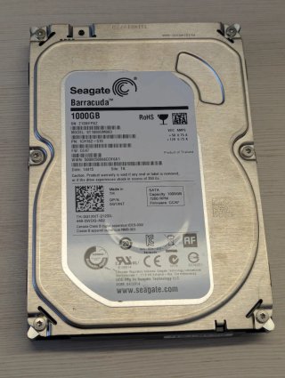 Disco Duro Seagate 1TB HDD Barracuda