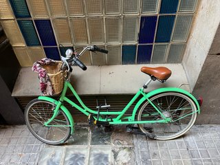 Bicicleta Urbana Vintage Estilo Holandés Verde