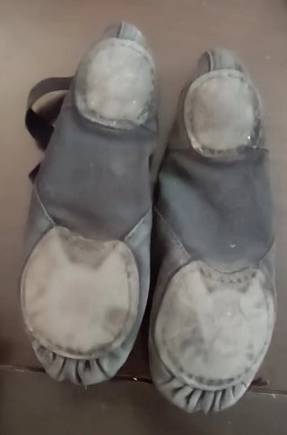 Zapatillas de ballet medias puntas Decathlon