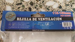 Rejilla de Ventilación 115-150mm