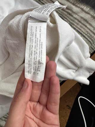Sudadera HÔTEL OCÉANIQUE blanca