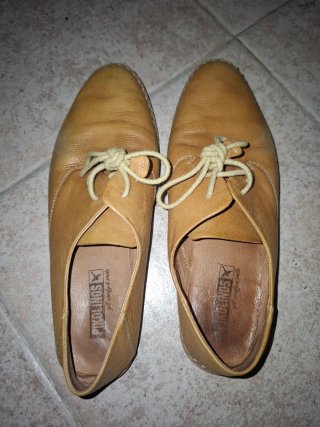Zapatos Bluchers de Piel