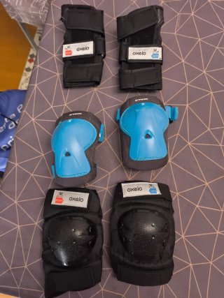Protecciones patines Oxelo.